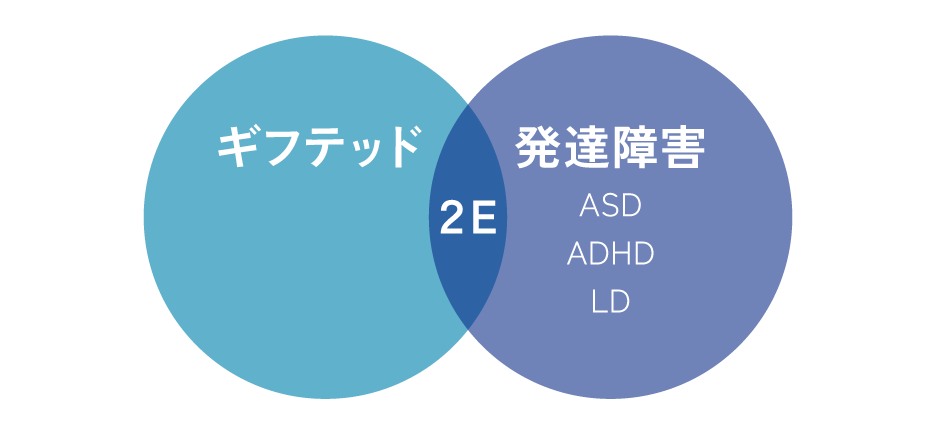 ギフテッド2Eの概念図