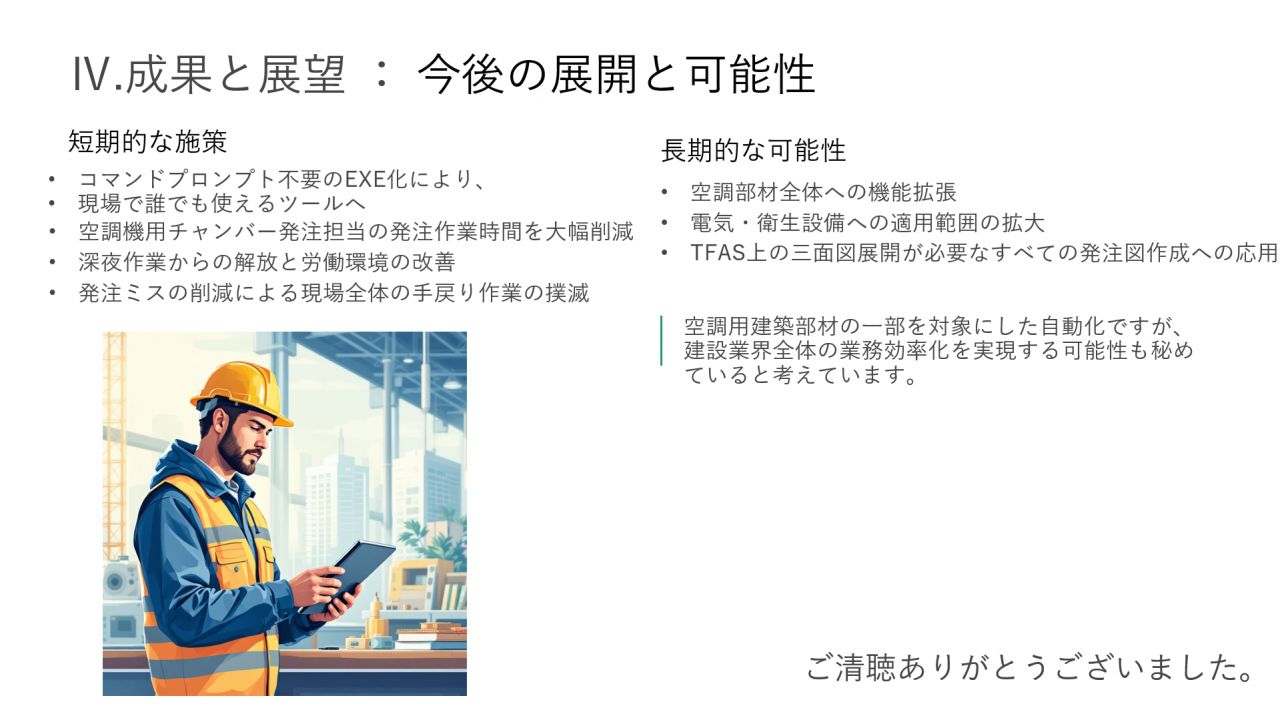 成果と展望：今後の展開と可能性