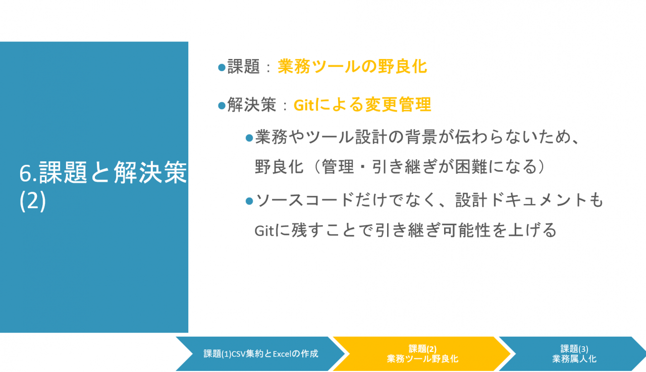 6.課題と解決策(2)