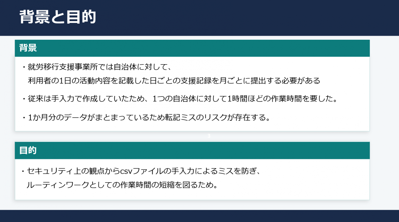 背景と目的