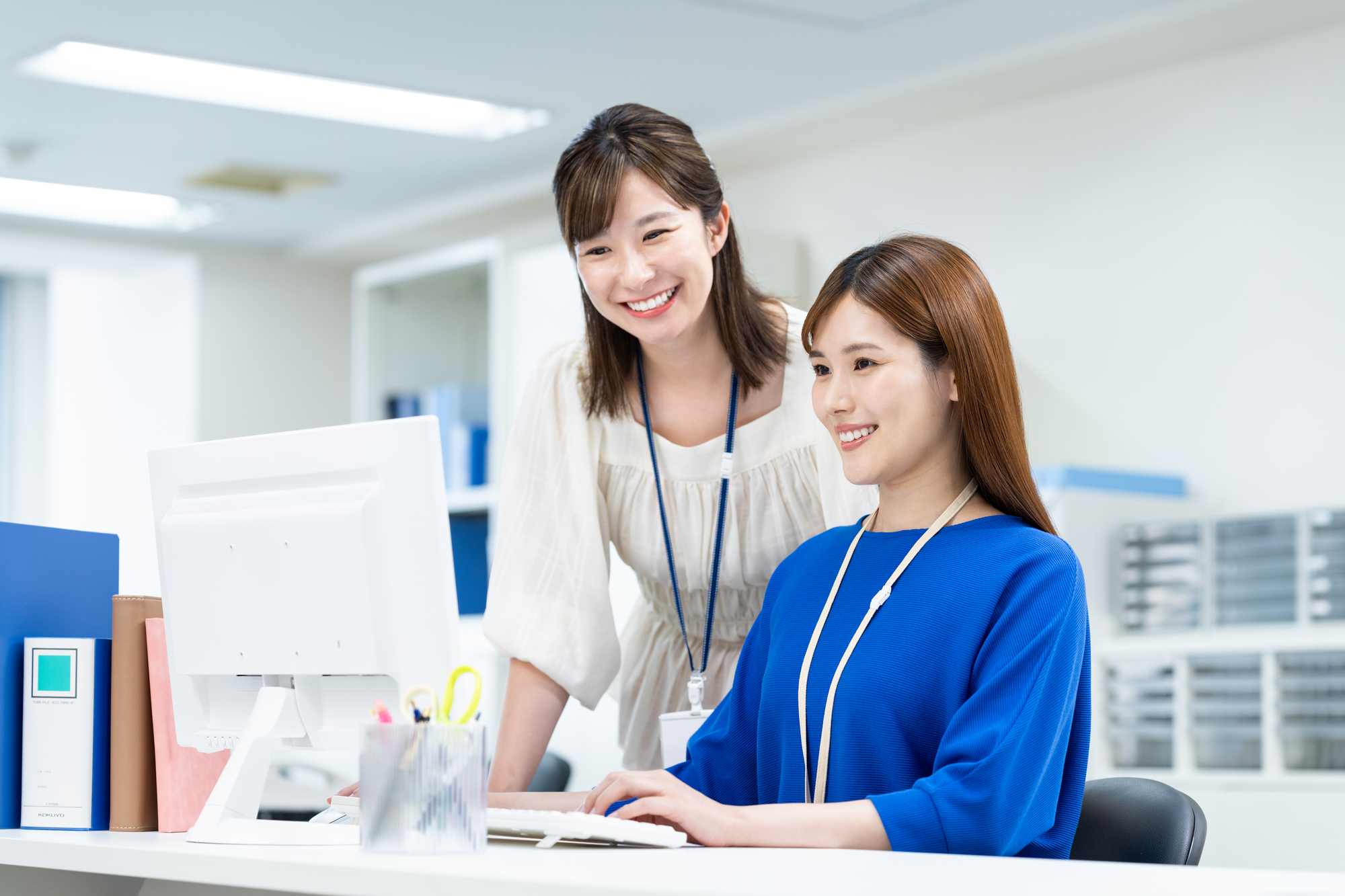 就職支援を受けながらはたらく様子のイメージ